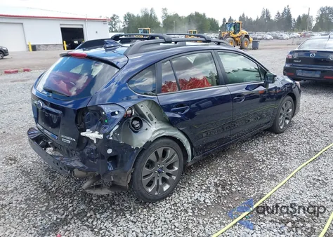 2016 Subaru Impreza 2.0I Sport Limited из США, поврежденный, VIN JF1GPAY63GH266817